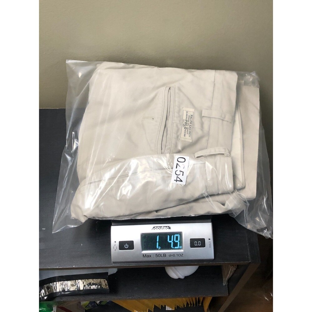 Polo By Ralph Lauren Chino Pants Mens Beige 36x29 - Picture 7 of 7